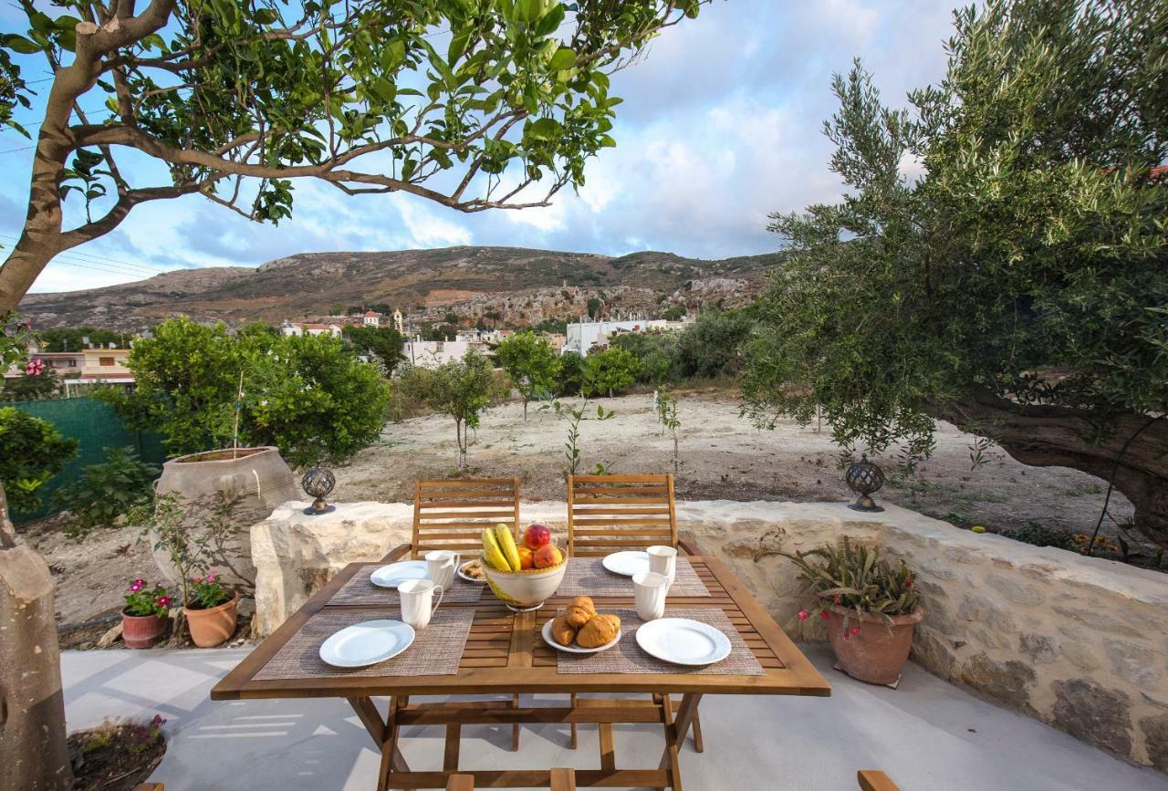 Margarita'S Stone House Apartment Platanos  Luaran gambar