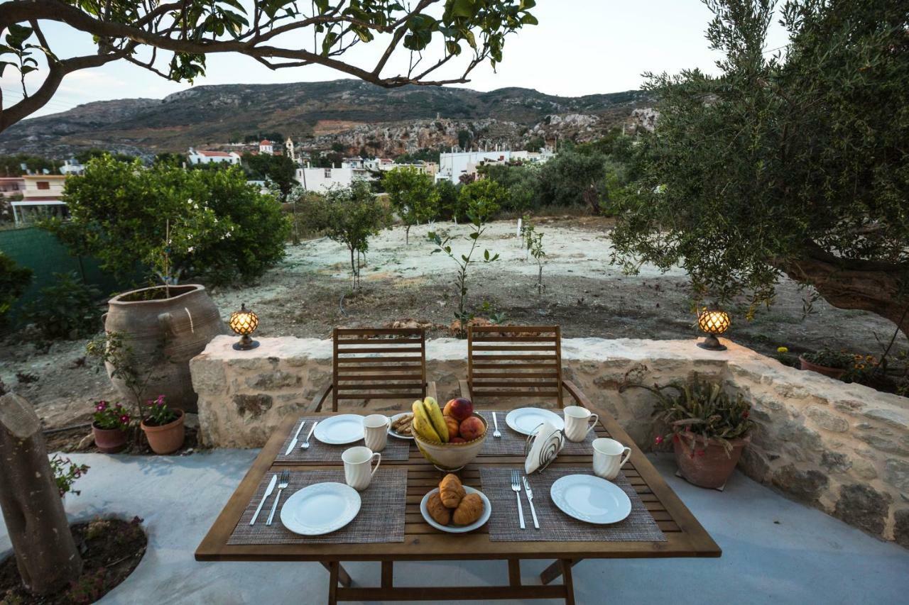 Margarita'S Stone House Apartment Platanos  Luaran gambar